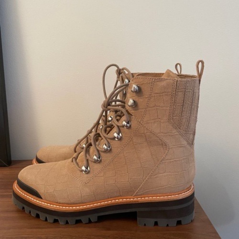 Marc Fisher Izzie Combat Boot (Size 8) - Picture 3 of 4